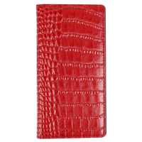 GAZE iPhone XS Max用ケース Vivid Croco Diary レッド GZ13514I65