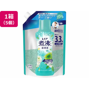 Ｐ＆Ｇ レノア消臭抗菌ビーズグリーン 替 超特大 1410ml×5個 FCE247R-イメージ1