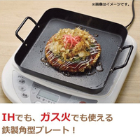 パール金属 HB4514ﾃﾂｾｲｶｸｶﾞﾀﾌﾟﾚ-ﾄ 鉄製角型プレート(25×25cm