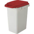 トラスコ 連結ワンハンドパッキンペール ７０Ｌ レッド TRUSCO 連結ワンハンドル付ペール（パッキン付） TRHPP-70-R