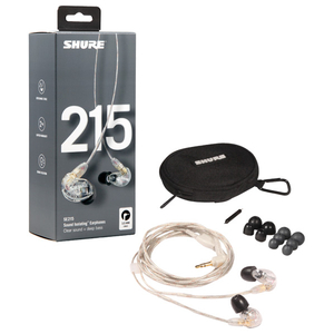 SHURE 高遮音性イヤホン SEイヤホンシリーズ クリアー SE215-CL-A-イメージ4