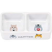 マルカン ハムちゃんのダブル食器 1個 FCM1763