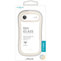 MSソリューションズ iPhone Air用耐傷・耐衝撃ハイブリッドケース 「ViAMO freely」 ミルクホワイト LN-IA25VMFWH