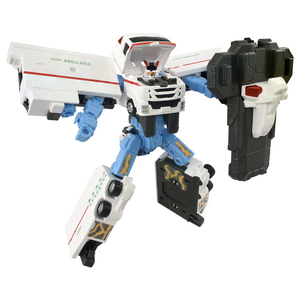 タカラトミー トミカ ジョブレイバー TJBDX ハイパーレスキューブレイバー レッドサラマンダー&スーパーアンビュランス DXセット ﾄﾐｶJBDXﾊｲﾊﾟ-ﾚｽｷﾕ-DXｾﾂﾄ-イメージ7