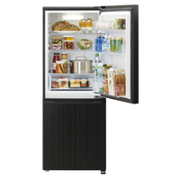 AQUA 冷蔵庫 AQR-20E9(K) 201L 木目調ブラック AQUA（アクア） AQUA 2ドア冷蔵庫 201L AQR-20E9-K 22-23年製 中古