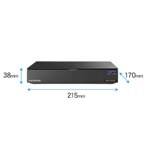 I・Oデータ スマホ対応ハイビジョンレコーディングハードディスク「RECBOX」16TB（受注生産） HVL-RS16-イメージ2