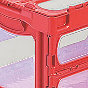 三甲 530×366×334mm／50.2L 折畳コンテナ(蓋付) FCJ875L-EA506AA-142-イメージ6