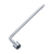 ＴＯＮＥ タイヤレンチ 対辺寸法２１ｍｍ 全長２７６ｍｍ 構造用鋼 TONE タイヤレンチ LWR21-イメージ1