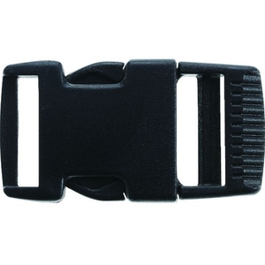 トラスコ中山 樹脂製バックル 30mm幅用 10個入 バックルタイプ黒3039.564.5 FC082GK-2074165-イメージ1
