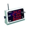 佐藤計量器製作所 コードレス温湿度表示器(8102-00) FC100JR-4797035