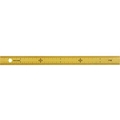 シンワ◆取引終了◆ シンワ/竹製ものさし 30cm 上下段1mmピッチ ハトメ付 71760 FC994WH-1629060