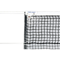 トーエイライト TOEI LIGHT トーエイライト/硬式テニスネット ポリエチレン無結節 白帯ポ FCJ105B-B2673