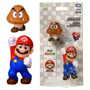 タカラトミー マイマリオ おふろで遊ぼう!わくわくみずでっぽう マリオ＆クリボーセット MMﾐｽﾞﾃﾞﾂﾎﾟｳﾏﾘｵｸﾘﾎﾞ-ｾﾂﾄ-イメージ1