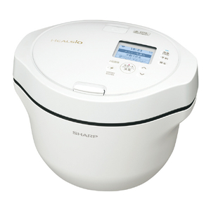 シャープ 水なし自動調理鍋 プレミアムホワイト KN-HW24K-W-イメージ17