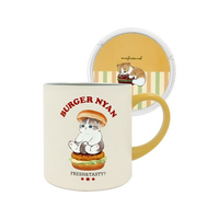 東亜金属 モフサンド 蓋付きマグカップ 400mL バーガー FCD377T-53-2152