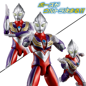 バンダイ ウルトラアクションフィギュアNEO ウルトラマンティガ マルチタイプ UAFNｳﾙﾄﾗﾏﾝﾃｲｶﾞﾏﾙﾁﾀｲﾌﾟ-イメージ3
