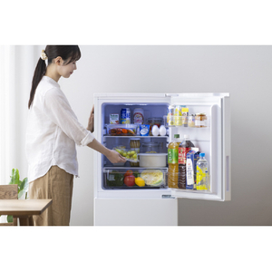 アイリスオーヤマ 【右開き】153L 2ドア 冷凍冷蔵庫 ホワイト IRSN-HF15A-W-イメージ12