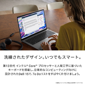 DELL Dell 15 DC15250 オリジナル プラチナシルバー ND65-GHM3SE6-イメージ2