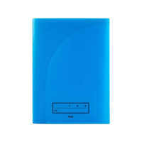 プラス 年組氏名スクール プリントファイル A4 ネイビー FCP3078-79751/FL-193SF