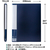 プラス 軽量クリアーファイル A4タテ 20ポケット ネイビー FCG260Z-FC-220DN/98-038-イメージ7