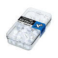 コクヨ プラスチック画鋲 ダルマタイプ 50本入 白 10個 FC02556-ｶﾋ-25W