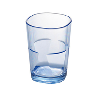 エンテック スクエアタンブラー 260ml ブルー トライタン FC71924-TR-841B