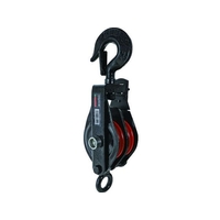 トラスコ中山 強力型滑車二車スナッチ フック型100mm 110016210 FC261HP-2072291