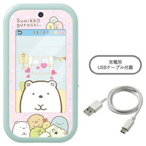 タカラトミー すみっコぐらし 大きな画面で世界が広がる!すみっコスマホワイド ｵｵｷﾅｶﾞﾒﾝｽﾐﾂｺｽﾏﾎﾜｲﾄﾞ-イメージ2