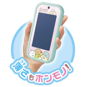 タカラトミー すみっコぐらし 大きな画面で世界が広がる!すみっコスマホワイド ｵｵｷﾅｶﾞﾒﾝｽﾐﾂｺｽﾏﾎﾜｲﾄﾞ-イメージ3