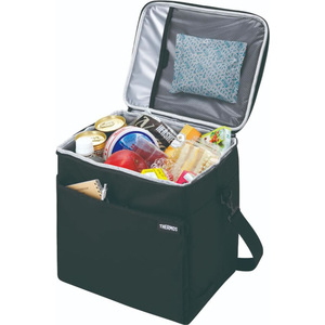 サーモス THERMOS クーラーバッグ ソフト 保冷バッグ 20L オールブラック FCJ533K-RFD-0201 ALB-イメージ2