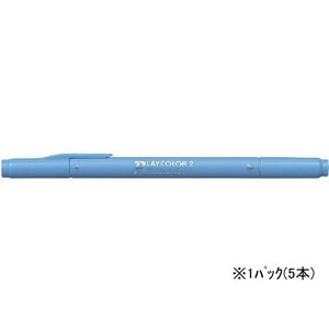 トンボ鉛筆 プレイカラー2 そらいろ 5本 F205677-WS-TP73-イメージ1