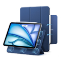 ESR iPad Air 11インチ(M4/M3/M2/第5/第4世代)用REBOUND マグネット吸着式 Smart Folioケース ネイビーブルー ES28517