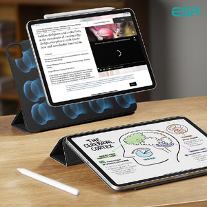 ESR iPad Air 11インチ(M4/M3/M2/第5/第4世代)用REBOUND マグネット吸着式 Smart Folioケース ネイビーブルー ES28517-イメージ2