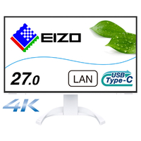 EIZO 27．0型液晶ディスプレイ FlexScan ホワイト EV2740X-WT