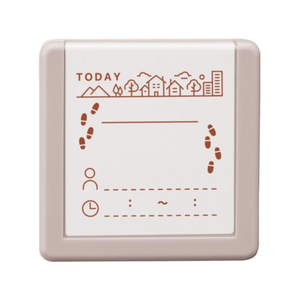 シヤチハタ デイリーログスタンプ マスター部 行動記録 FC095MS-GDL-2727M/H-10-イメージ1