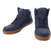 おたふく手袋 ワークシューズ ミドルカット 紺 26.0cm FCE386Z