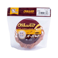 共和 輪ゴム オーバンド 透明袋 #765 アメ 50g FC926SZ-GTA-N-045