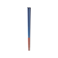 イシダ 究極のすべらない箸 21cm ブルー FCJ419S