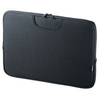 サンワサプライ ポケット付きインナーケース(15．6型ワイド) ブラック IN-WETP15BK
