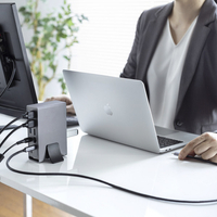 【未開封/早い者勝ち】サンワサプライ ドッキングステーションUSB-CVDK10 USB Type-Cドッキングステーション（4K×3画面出力対応