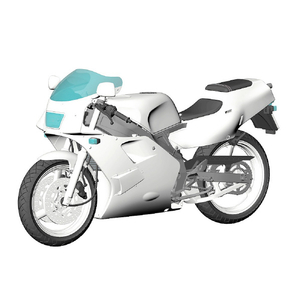 ハセガワ 1/12 ヤマハ TZR250 (3MA) (1989) BK17ﾔﾏﾊTZR250-イメージ17