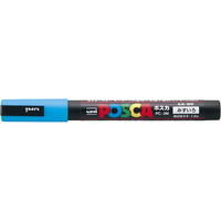 三菱鉛筆 ポスカ 細字 水色 F801799-PC-3M.8