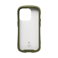Hamee iPhone 14 Pro用ハイブリッドケース IFACE REFLECTION カーキ 41-945179