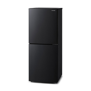 アイリスオーヤマ 【右開き】153L 2ドア 冷凍冷蔵庫 ブラック IRSN-HF15A-B-イメージ1