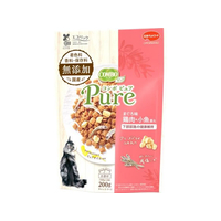日本ペットフード コンボ ピュア キャット まぐろ味・鶏肉・小魚添え 200g FC014NA
