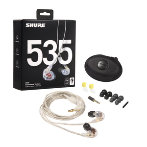 SHURE 高遮音性イヤホン SEイヤホンシリーズ クリアー SE535-CL-A-イメージ4