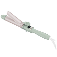 SALONIA セラミックカールヘアアイロン(32mm) ミスティグリーン SAL25124MG