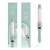 SALONIA セラミックカールヘアアイロン(32mm) ミスティグリーン SAL25124MG-イメージ2