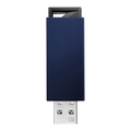 I・Oデータ USB 3．1 Gen 1(USB 3．0)/2．0対応 USBメモリー(128GB) ブルー U3-PSH128G/B
