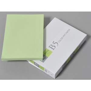 APP カラーコピー用紙 グリーン B5 500枚×5冊 F373834-CPG004-イメージ2
